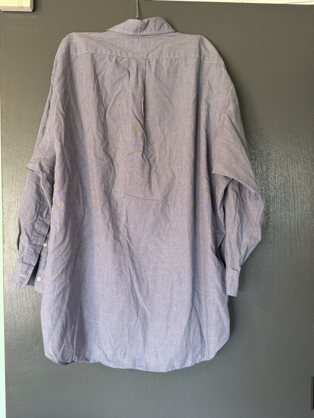 Ralph Lauren Men's Long-Sleeve Striped Button-Up Shirt - Light Blue - Picture 3 of 3